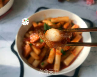 韓式海鮮炒年糕的做法步驟：14