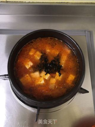 辣白菜年糕雜蔬鍋的做法步驟：6