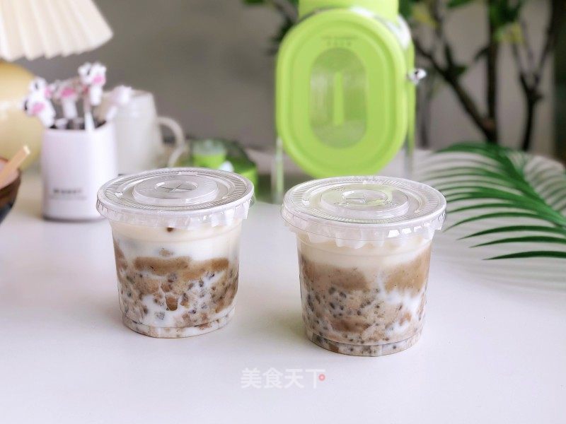 牛乳綠豆沙冰沙的做法