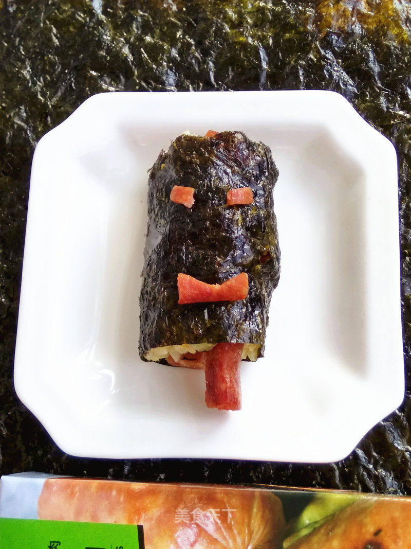 牛肉腸南瓜飯卷的做法