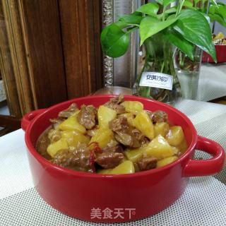 牛肉咖喱燉土豆的做法步驟：10