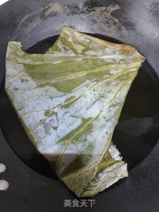 荷葉蒸雞的做法步驟：7
