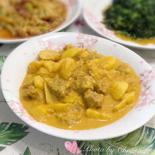 吃了還要再添飯的一道菜——泰式咖喱牛肉