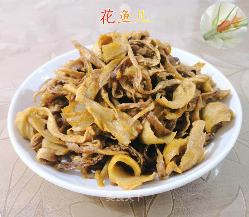 大頭菜絲炒面筋的做法