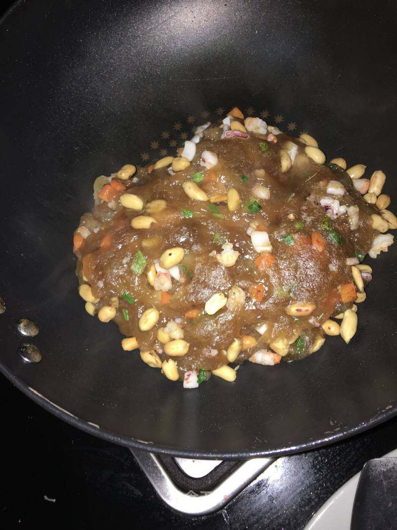 炒海鮮味地瓜粉的做法