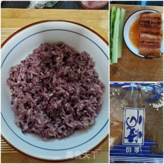 鰻魚青瓜壽司的做法步驟：1