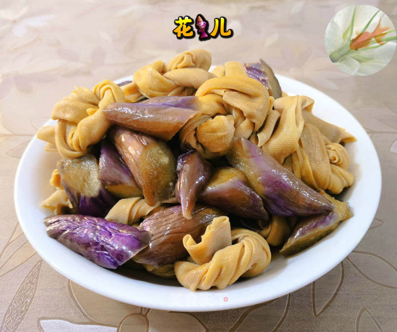 茄子燒百葉結的做法