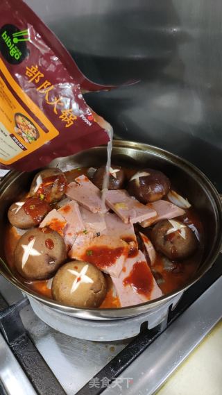 韓式部隊火鍋的做法步驟：14
