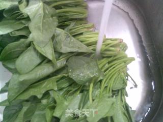 白腐乳菠菜的做法步驟：4
