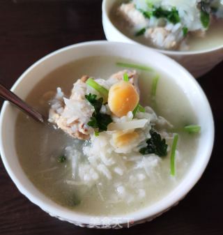 蘿卜瑤柱排骨粥的做法步驟：10