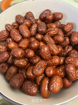 補血蒸紅棗的做法步驟：1
