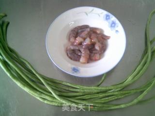 蝦仁炒帶豆的做法步驟：1