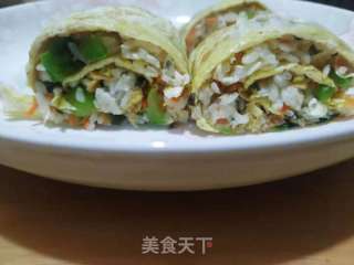 “米飯”蛋卷壽司的做法步驟：14
