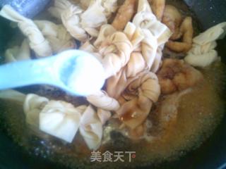 油三角百葉結燒大排的做法步驟：9