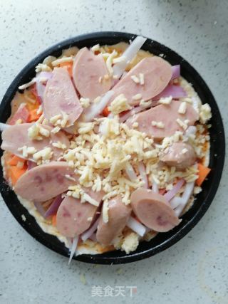 肉肉披薩的做法步驟：6