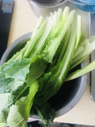 清炒芥菜的做法步驟：2
