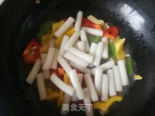 辣炒年糕的做法步驟：8