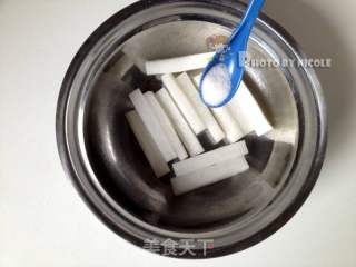 油辣白蘿卜條的做法步驟：3
