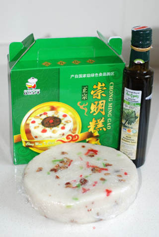 香煎崇明糕的做法步驟：1
