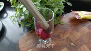 火龍果冰飲的做法步驟：3