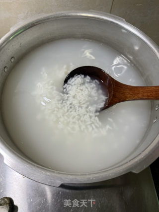 鮮蝦白貝粥的做法步驟：7