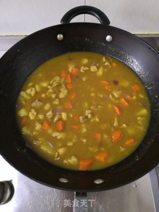 咖喱雞肉飯的做法步驟：12
