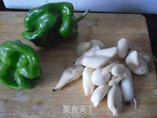 素炒杏鮑菇的做法步驟：1