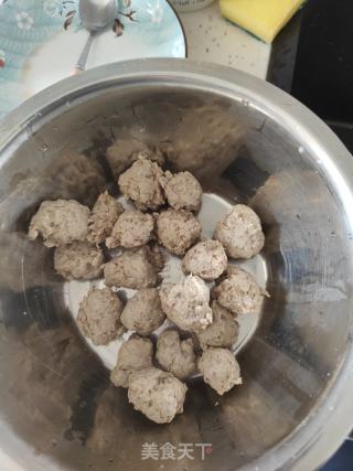 自制牛肉丸的做法步驟：7