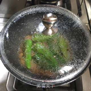 青椒釀肉的做法步驟：10