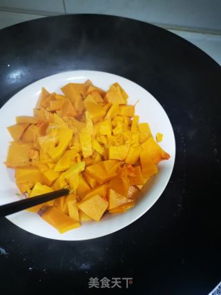 韓國南瓜粥的做法步驟：2
