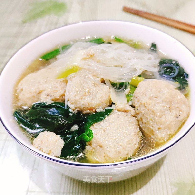 魚(yú)丸粉絲湯的做法