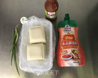 泰式甜辣豆腐的做法步驟：1