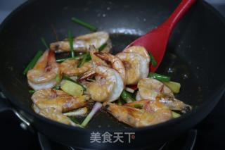 紅燒大蝦的做法步驟：9