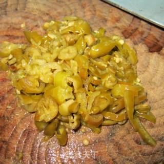 酸辣椒蒸豆腐的做法步驟：2