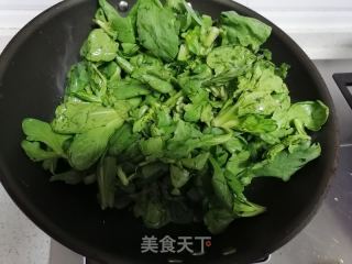 素炒茼蒿的做法步驟：3