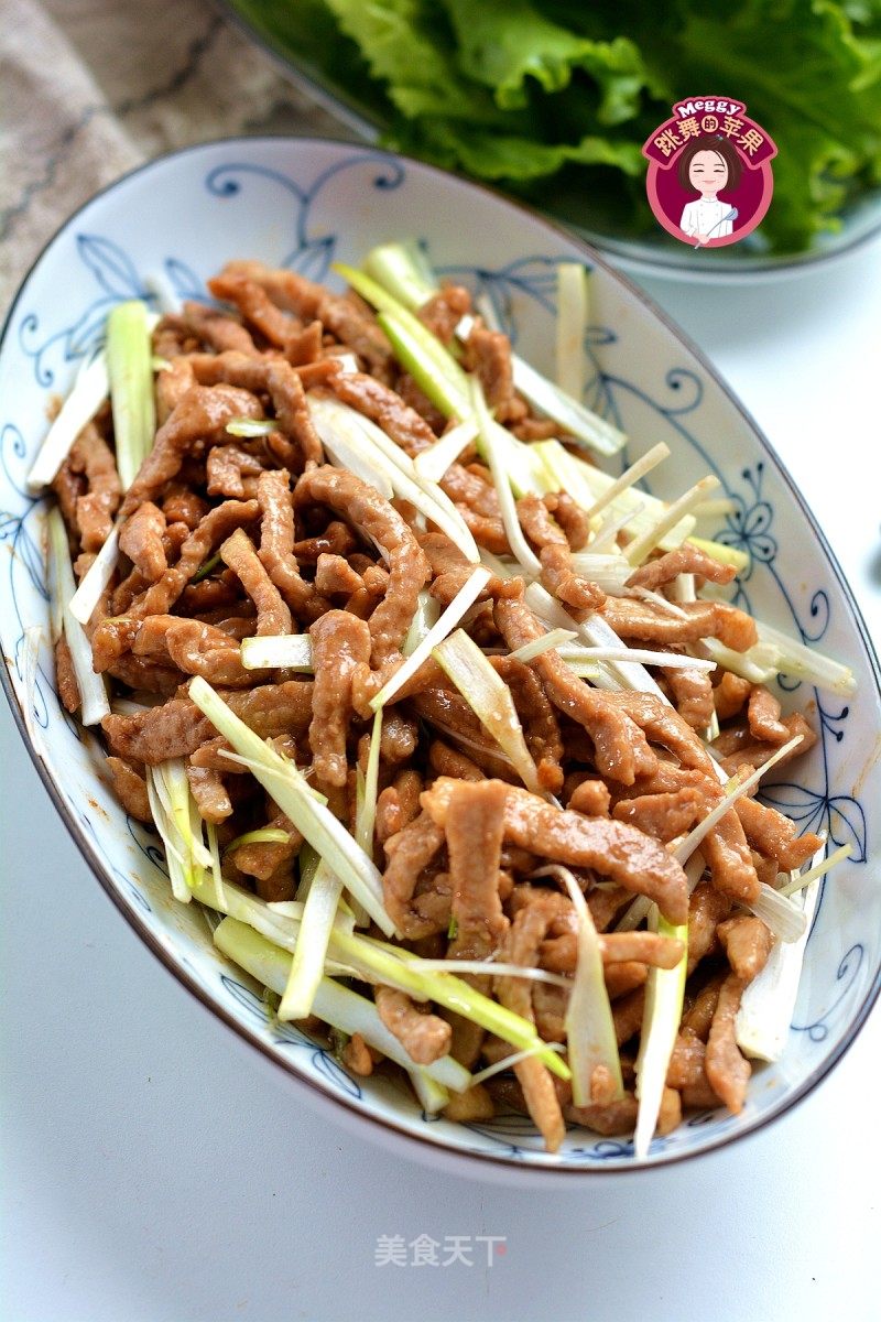 京醬肉絲的做法