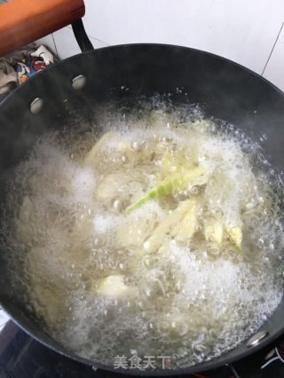 酒菠蘿版腌篤鮮的做法步驟：3