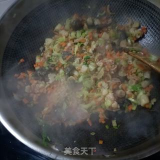 奶白菜海鮮粥的做法步驟：13