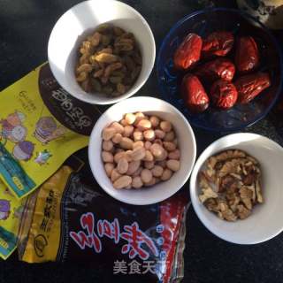 豆沙八寶飯的做法步驟：3