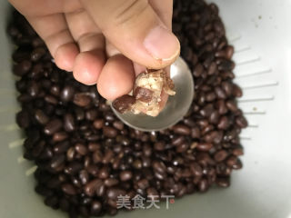 紅豆粘豆包的做法步驟：3