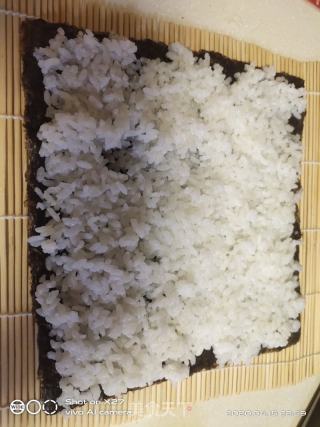 油條榨菜壽司的做法步驟：2
