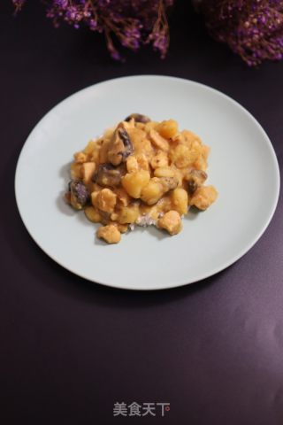 咖喱雞肉土豆拌飯的做法步驟：1