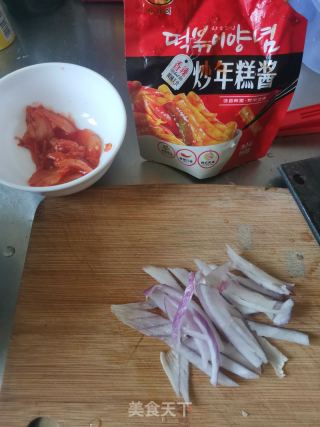 韓式炒年糕的做法步驟：4