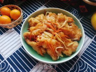 鍋包肉的做法步驟：17