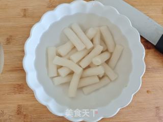 韓式年糕湯的做法步驟：2