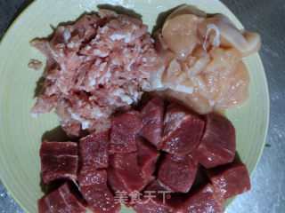 自制牛肉香腸的做法步驟：2