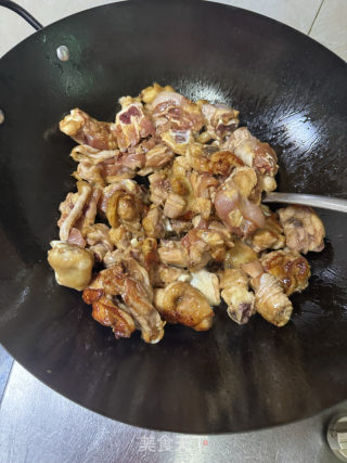 大蔥燒雞腿的做法步驟：8