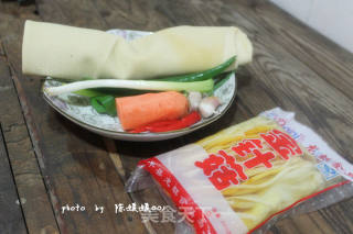 涼拌干豆腐的做法步驟：1