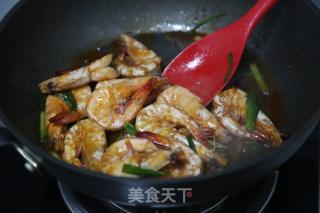 紅燒大蝦的做法步驟：12
