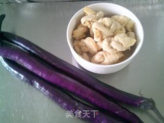 茄子燒百葉結的做法步驟：1